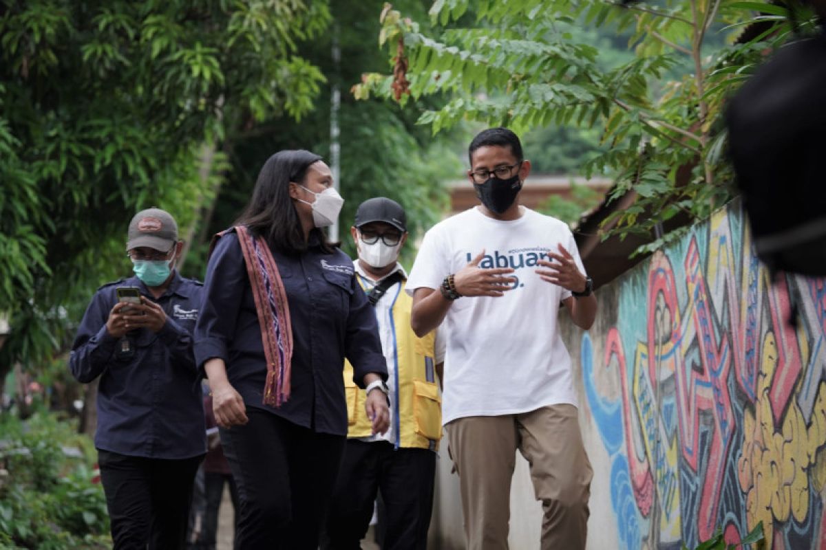 Sandiaga berharap penataan infrastruktur Labuan Bajo dongkrak kunjungan