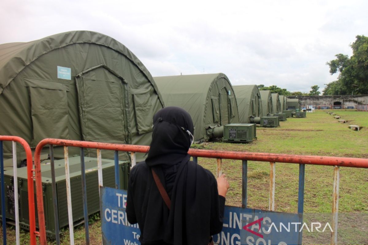 Rumkitlap Benteng Vastenburg  Solo siap tampung pasien OTG