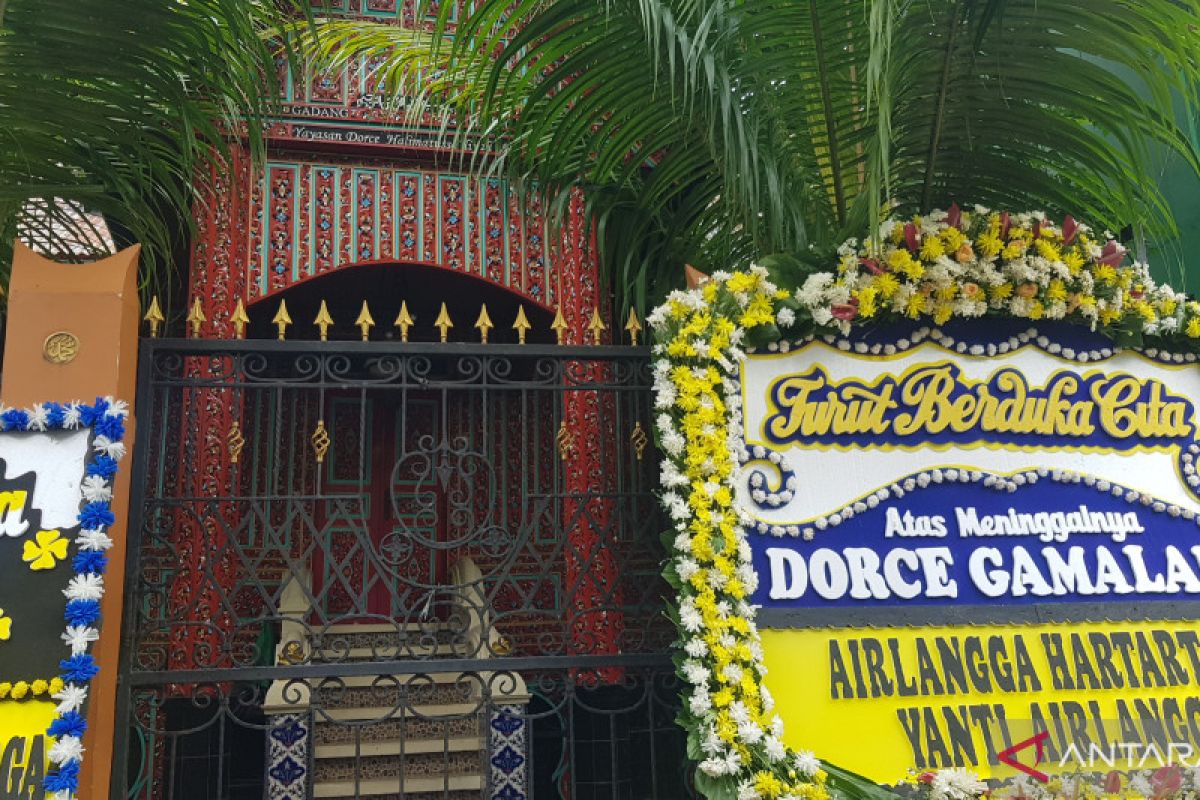 Rumah duka Dorce Gamalama di Kota Bekasi terpantau sepi