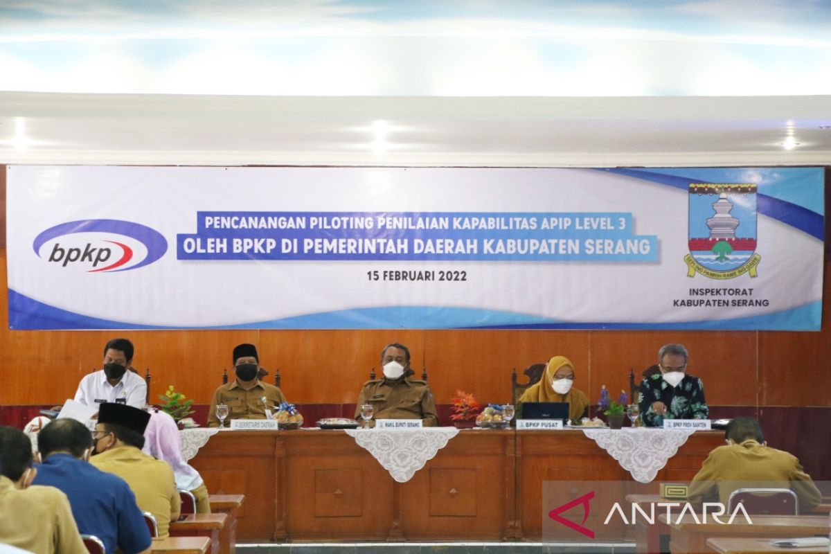 BPKP Banten jadikan Inspektorat Kabupaten Serang Piloting Penilaian Kapabilitas APIP Level 3