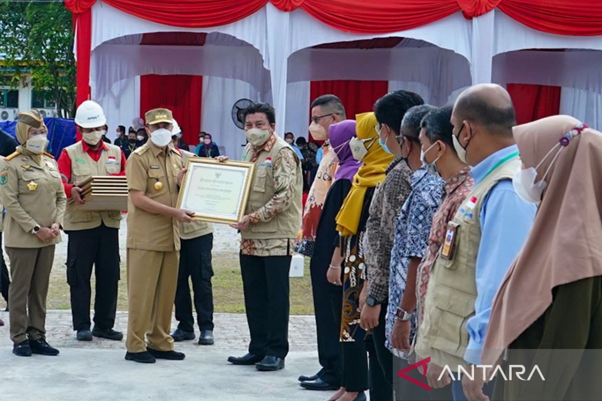 15 juta jam nihil kecelakaan, PT RAPP terima penghargaan K3 dari Gubri