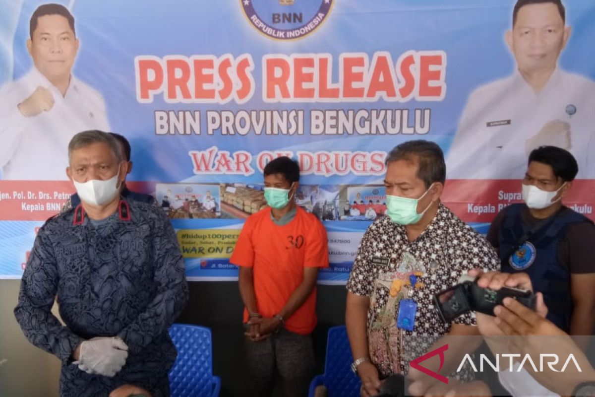 BNN Provinsi Bengkulu sita sabu seberat tiga kilogram