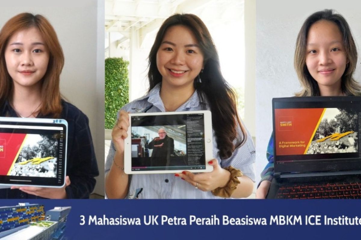 Tiga mahasiswi UK Petra lolos beasiswa Merdeka Belajar untuk Semua