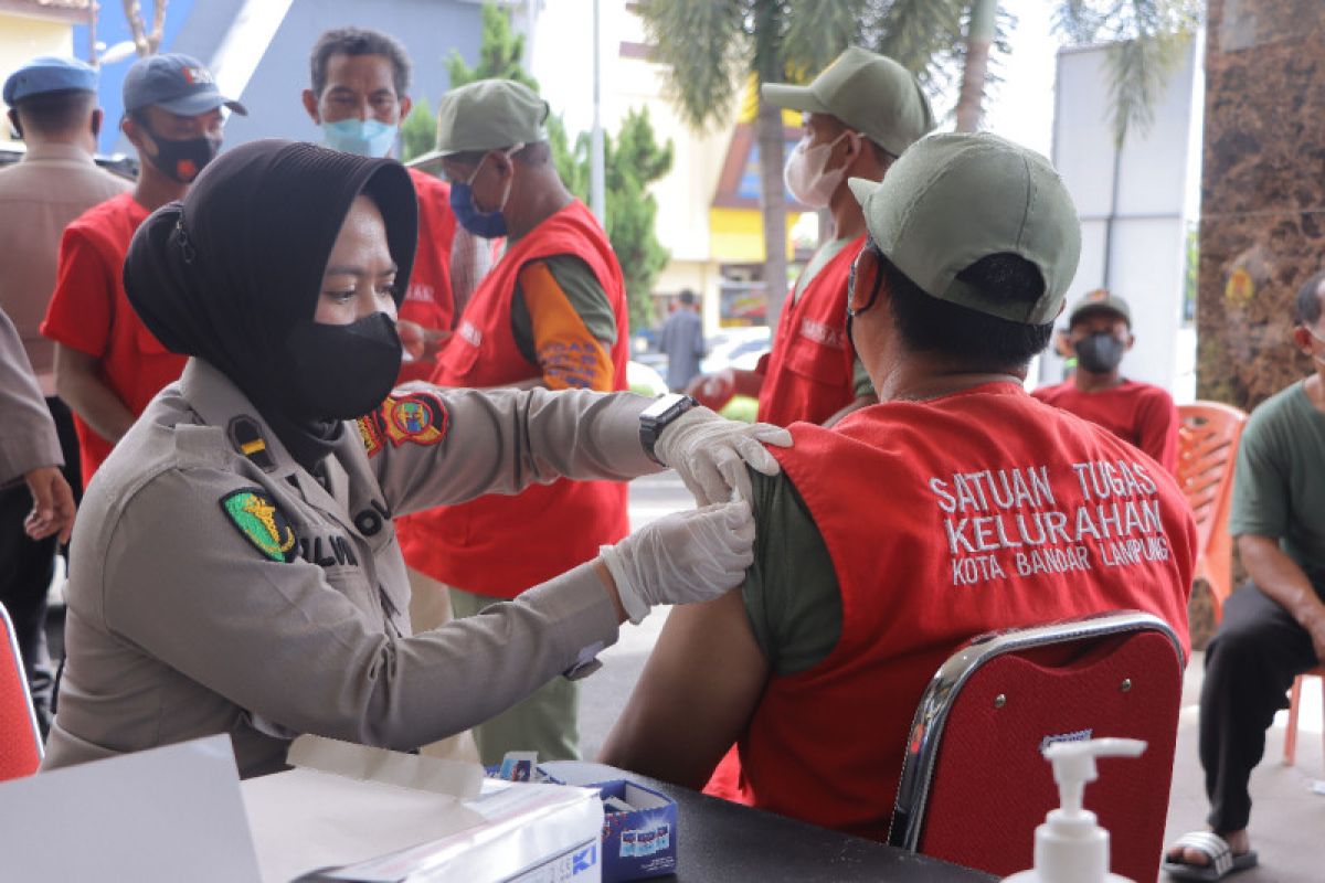 Wakapolda Lampung minta masyarakat segera datangi gerai vaksin