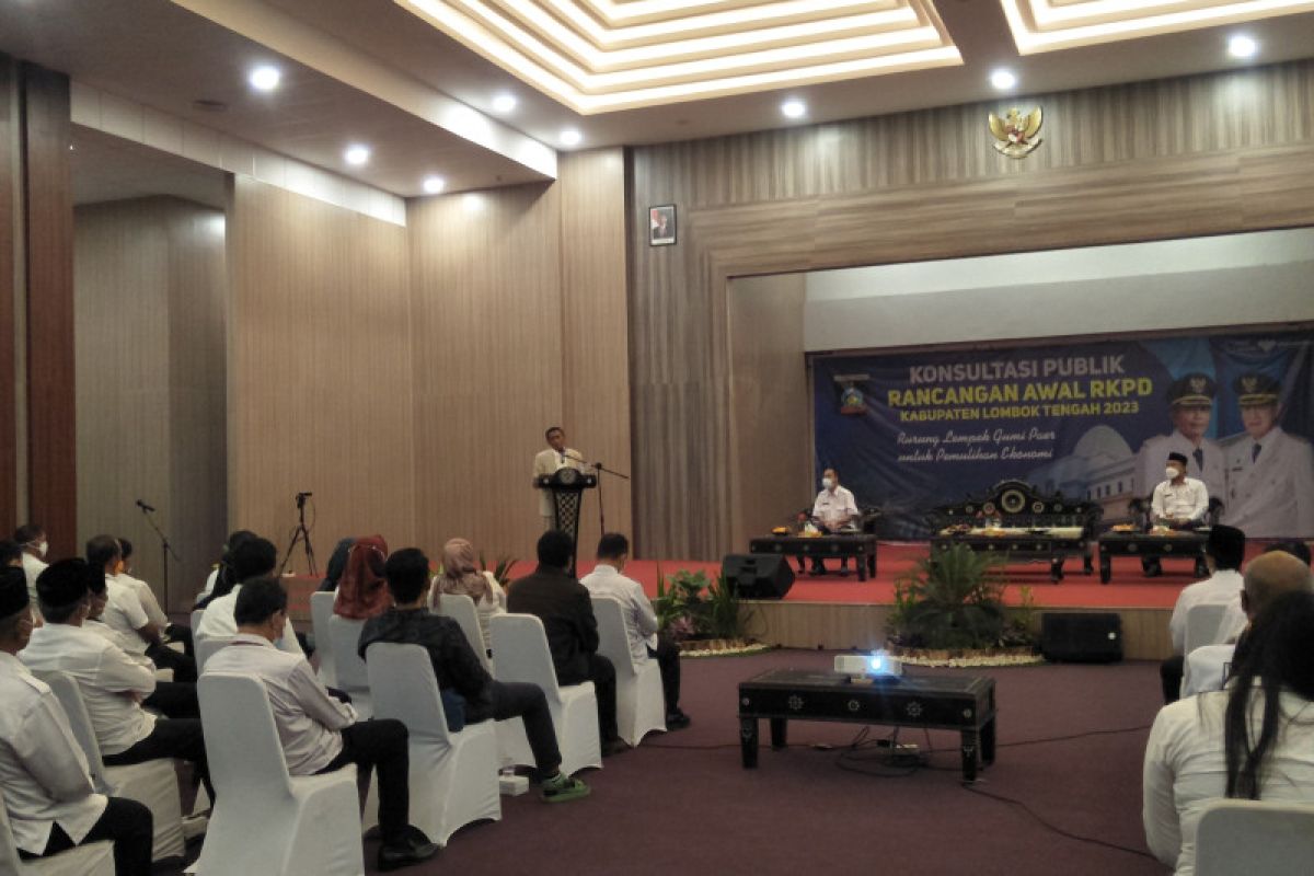 RKPD Lombok Tengah 2023 fokus untuk pemulihan ekonomi