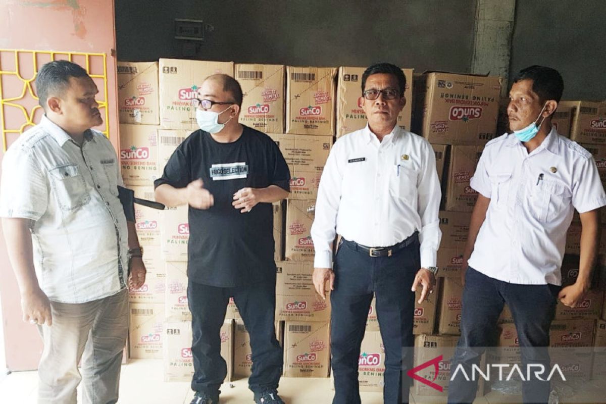 Ribuan stok disimpan, agen minyak goreng di Meranti masih tunggu subsidi dari distributor