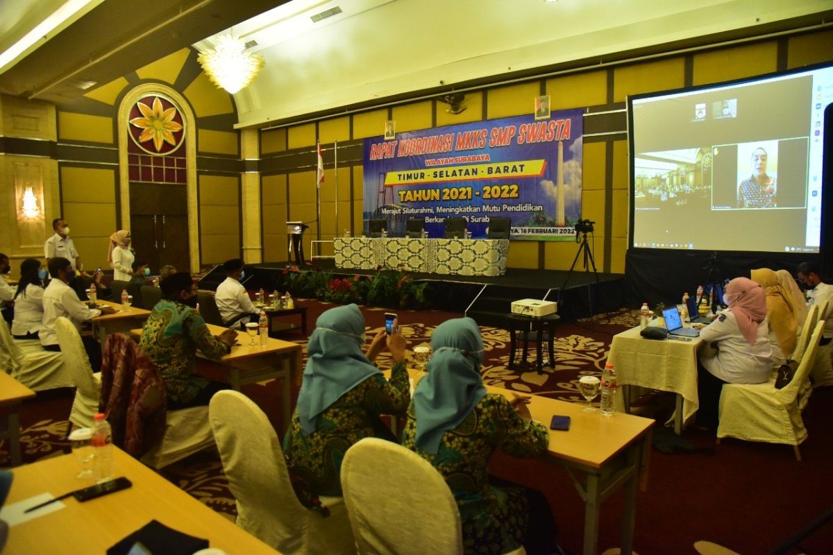 MKKS SMP Swasta di Surabaya diminta bentuk program kompetensi guru