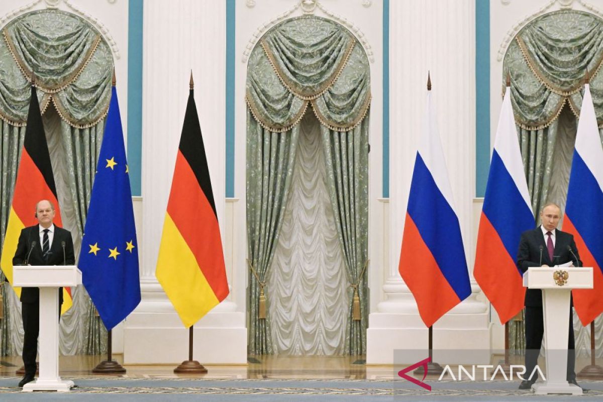 Menentang Putin, Kanselir Jerman tampilkan gaya lebih tegas