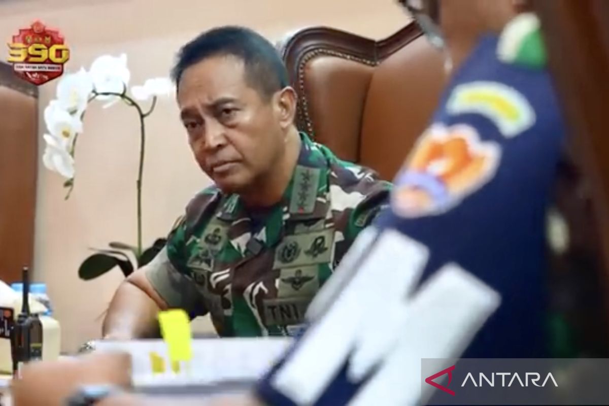 Panglima TNI minta penanganan kasus hukum prajurit dilaporkan berkala