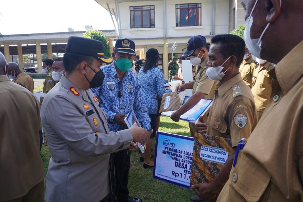 Sebanyak 50 desa di Kabupaten Ende terima alokasi kinerja tahun 2022