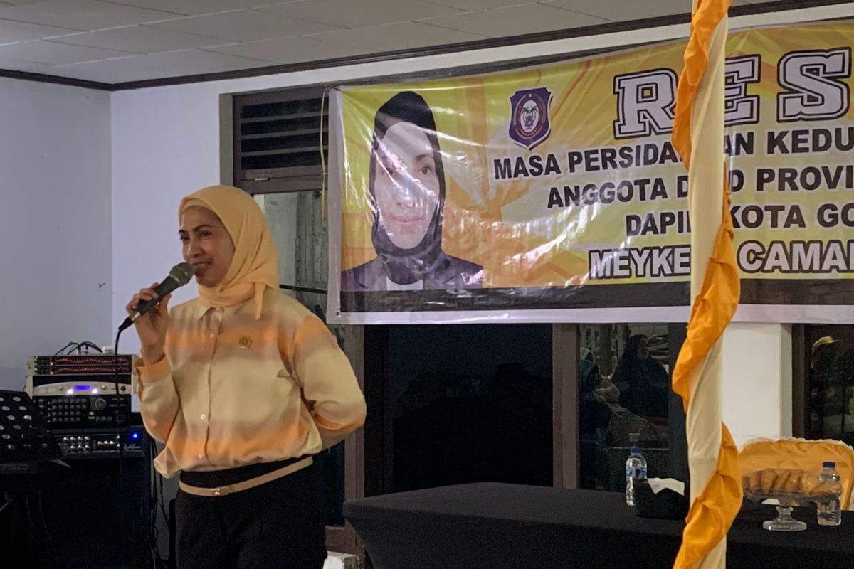 Meyke Camaru terima aspirasi warga Kota Gorontalo melalui reses DPRD