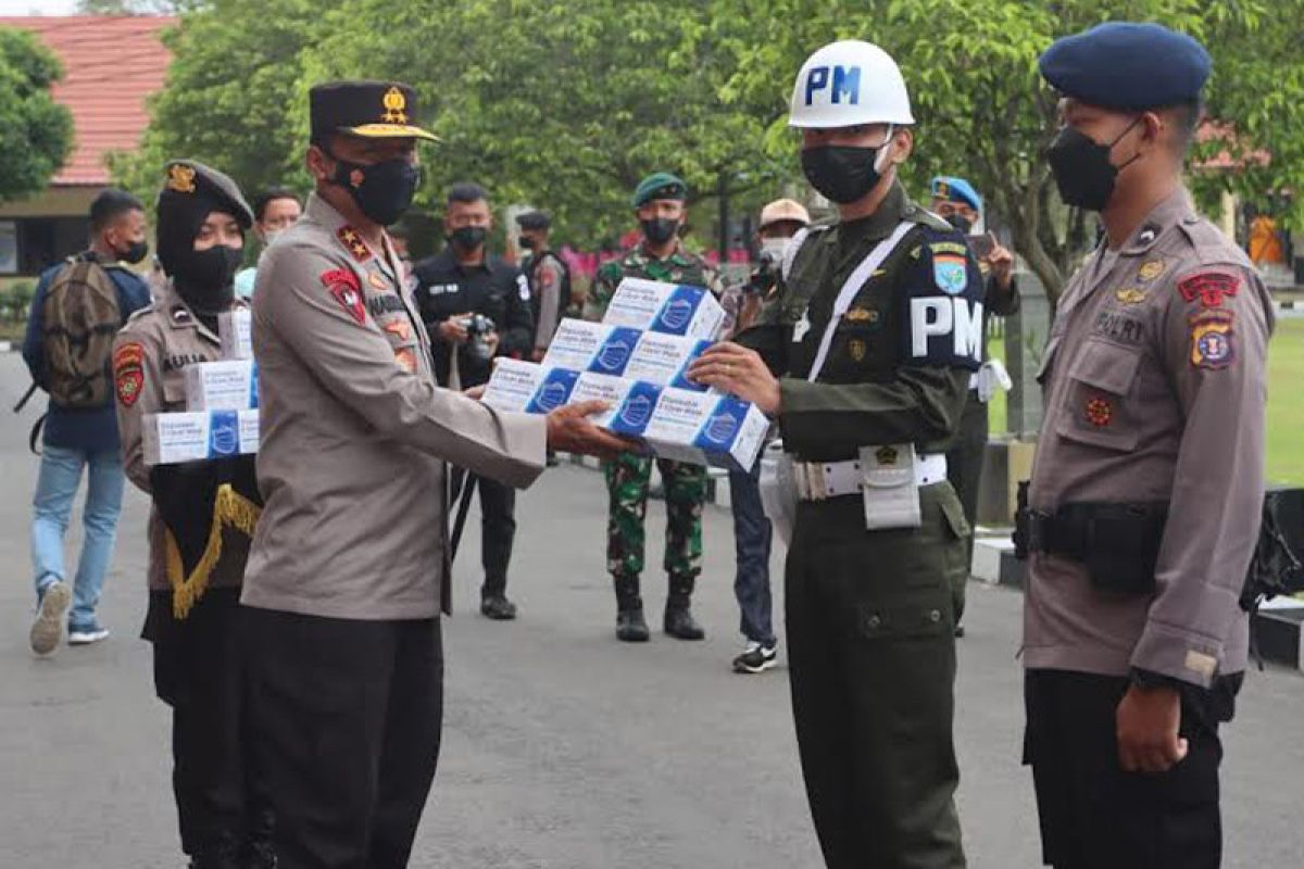 Tegakkan prokes di Kalteng, Satgas Yustisi TNI-Polri dikerahkan