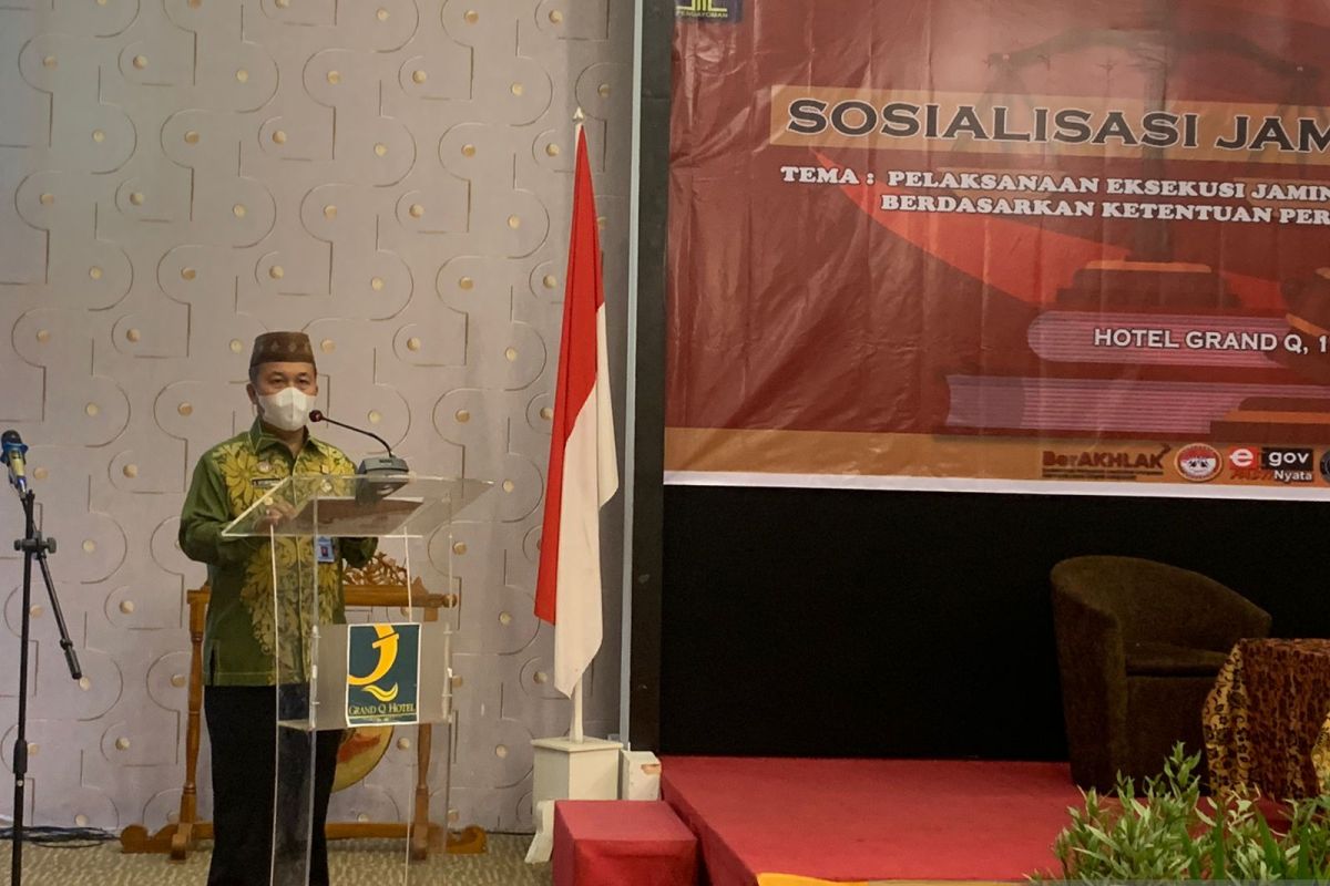 Kanwil Kemenkuham Gorontalo sosialisasikan jaminan fidusia