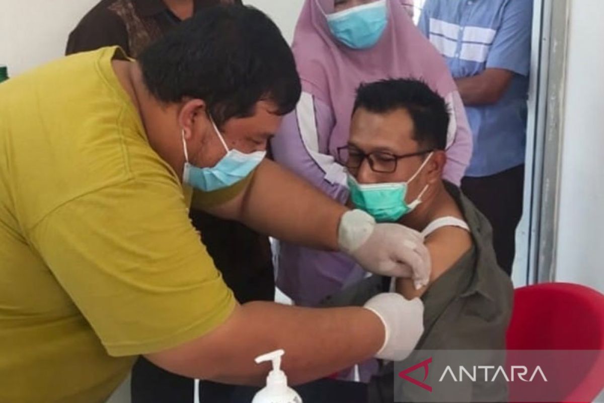 Satgas: Sebanyak 14.326 orang di Simeulue sudah divaksin dosis penguat