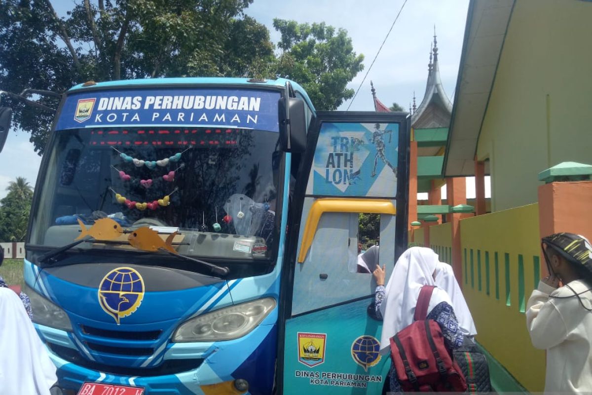 Pemkot Pariaman kembali operasikan bus gratis untuk siswa