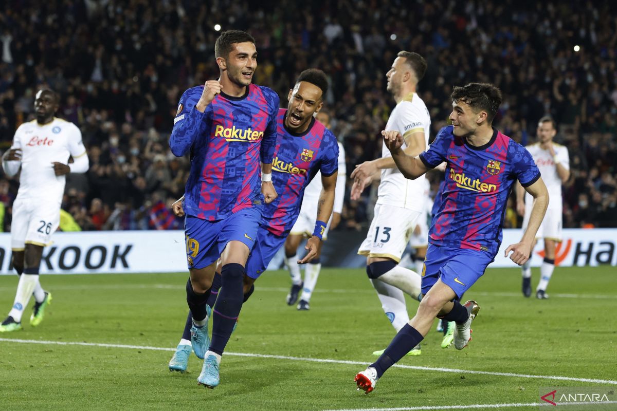 Penalti Ferran Torres selamatkan Barcelona dari kekalahan lawan Napoli