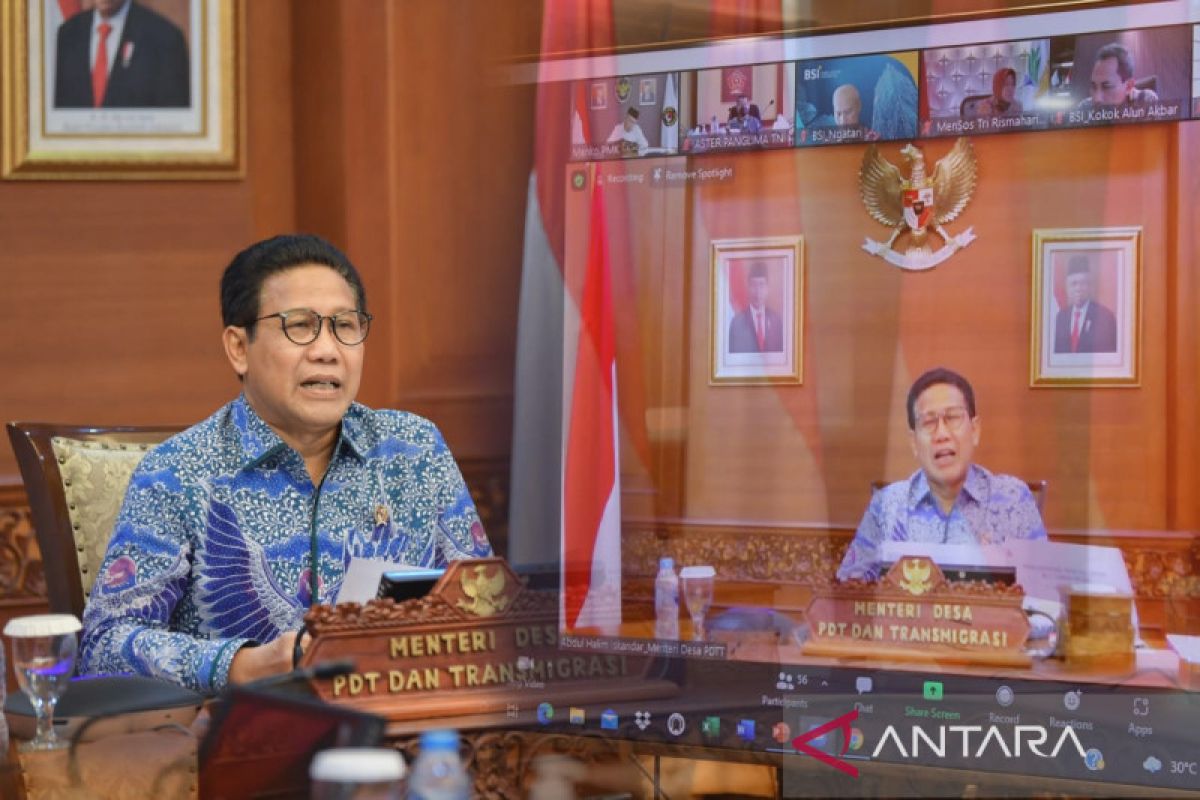 Pencair an BLT Desa tahun 2022 dipercepat Kemendes PDTT