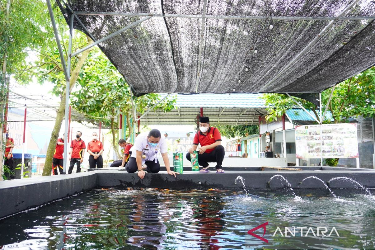 Kemenkumham: Program kemandirian warga binaan LP Karang Intan dinilai berhasil