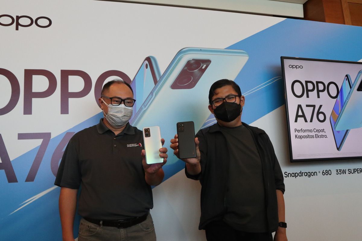 Oppo A76 resmi hadir di Indonesia