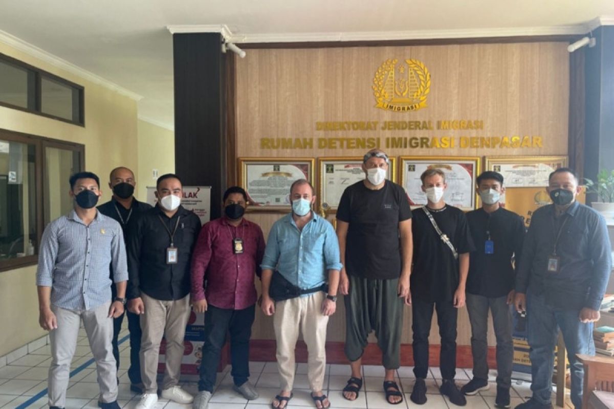Rudenim Denpasar deportasi 3 WNA yang viral terlibat pengeroyokan