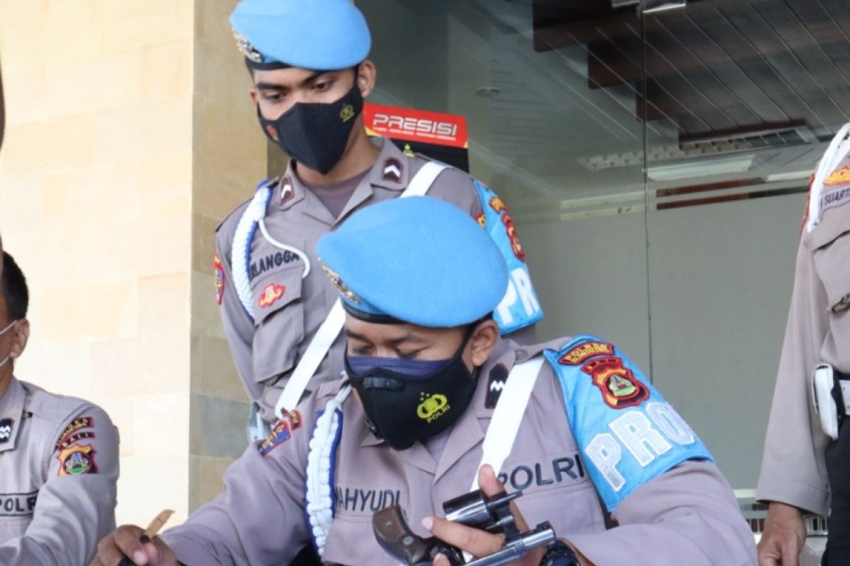Polres Klungkung cek kepemilikan senjata api anggota kepolisian