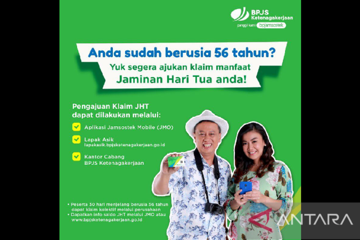 Yuk Klaim Dana JHT Bagi Peserta Usia 56 Tahun, Bisa Via Online