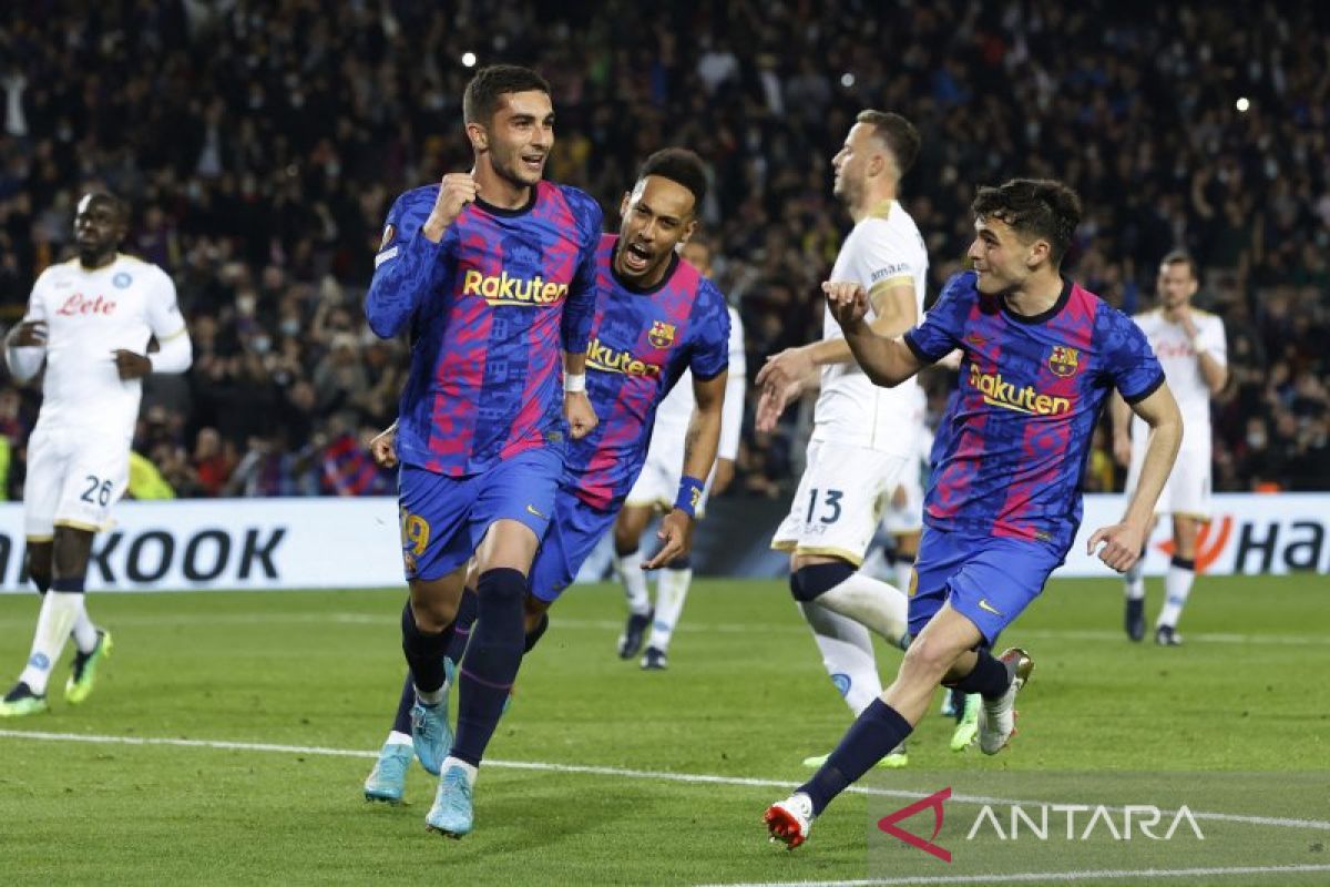 Penalti Ferran Torres selamatkan Barcelona dari kekalahan melawan Napoli