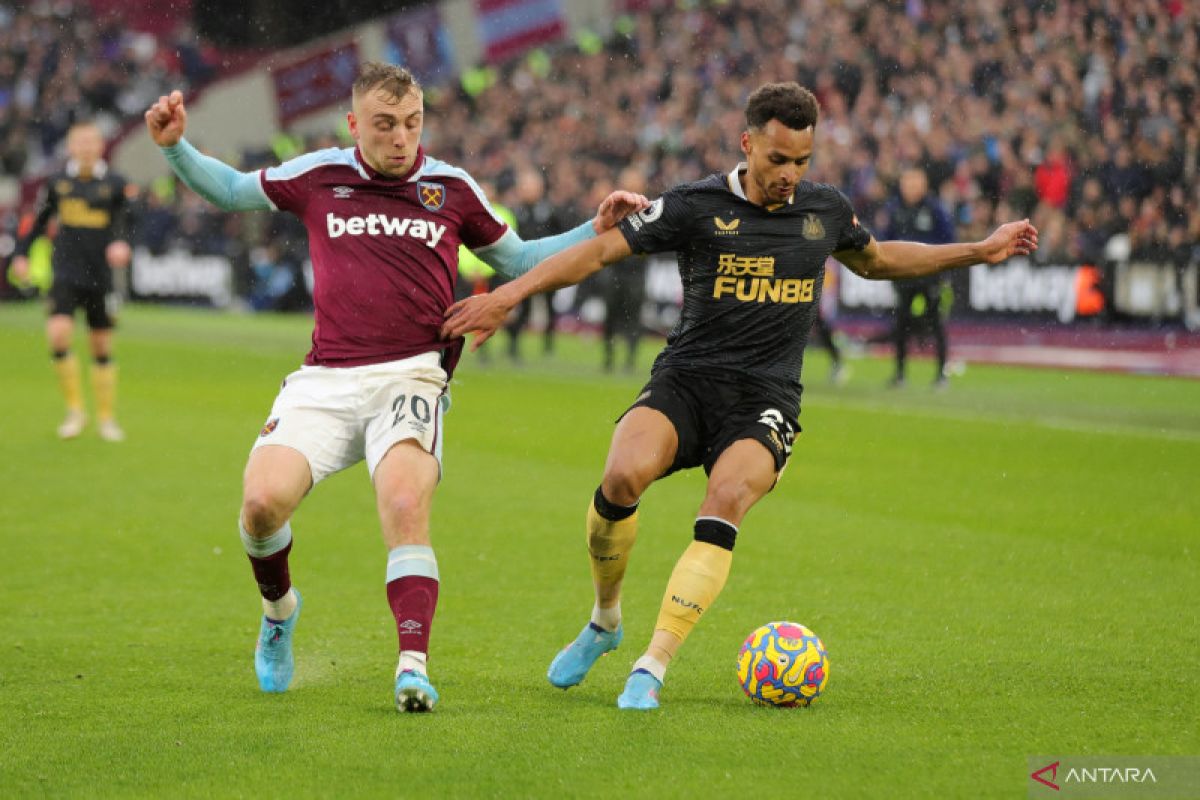 Newcastle United berbagi satu poin dengan West Ham