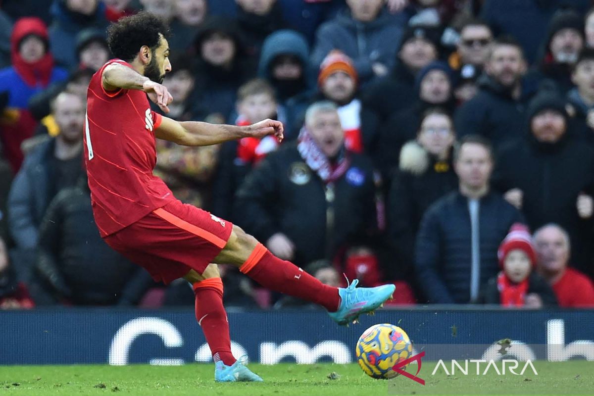 Mo Salah bangga capai 150 gol, lebih puas bantu Liverpool menang