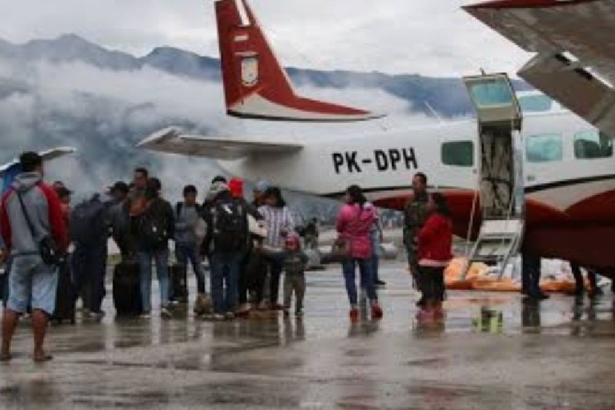 Bandara Aminggaru PTuncak ditutup sementara akibat gangguan KKB
