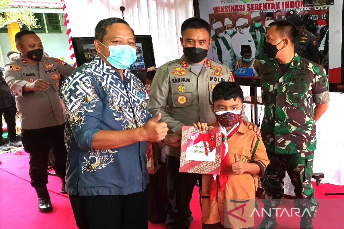 Pemkab Kotim apresiasi Polres gencar dukung optimalisasi vaksinasi COVID-19