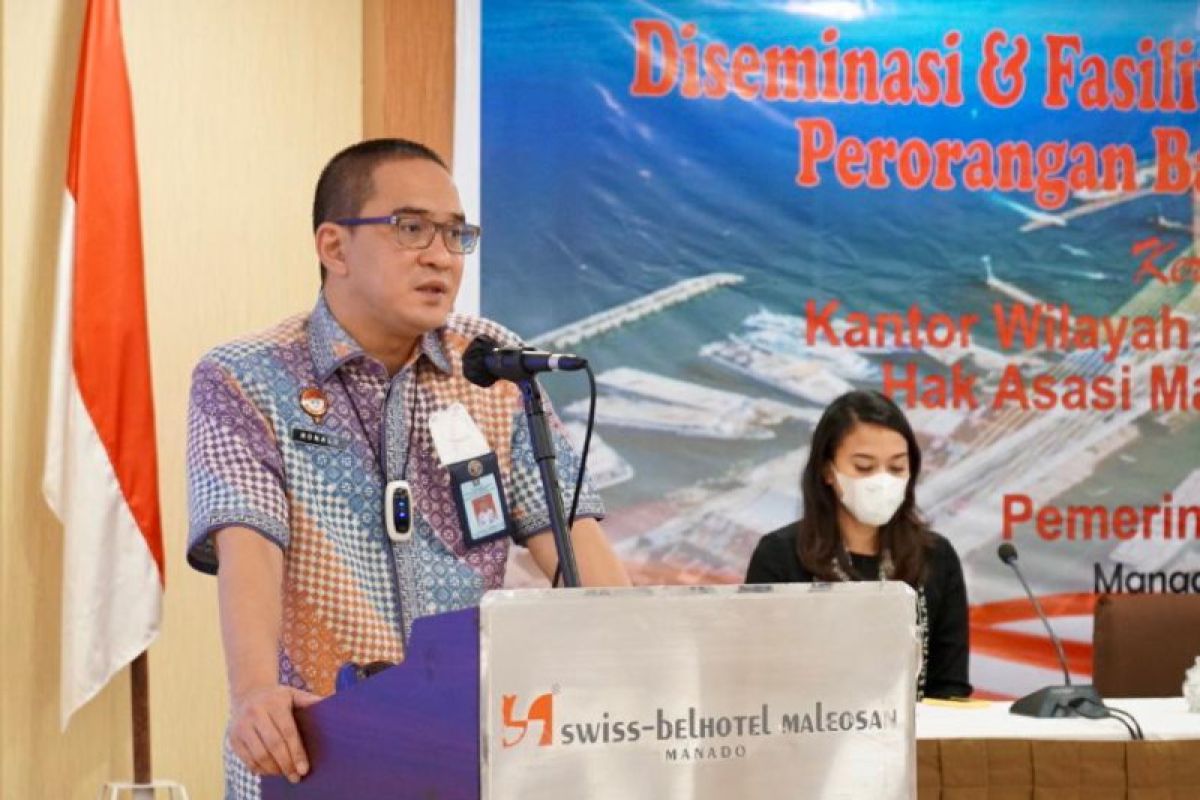 Kemenkumham Sulut fasilitasi pendaftaran perseroan perorangan bagi UMK
