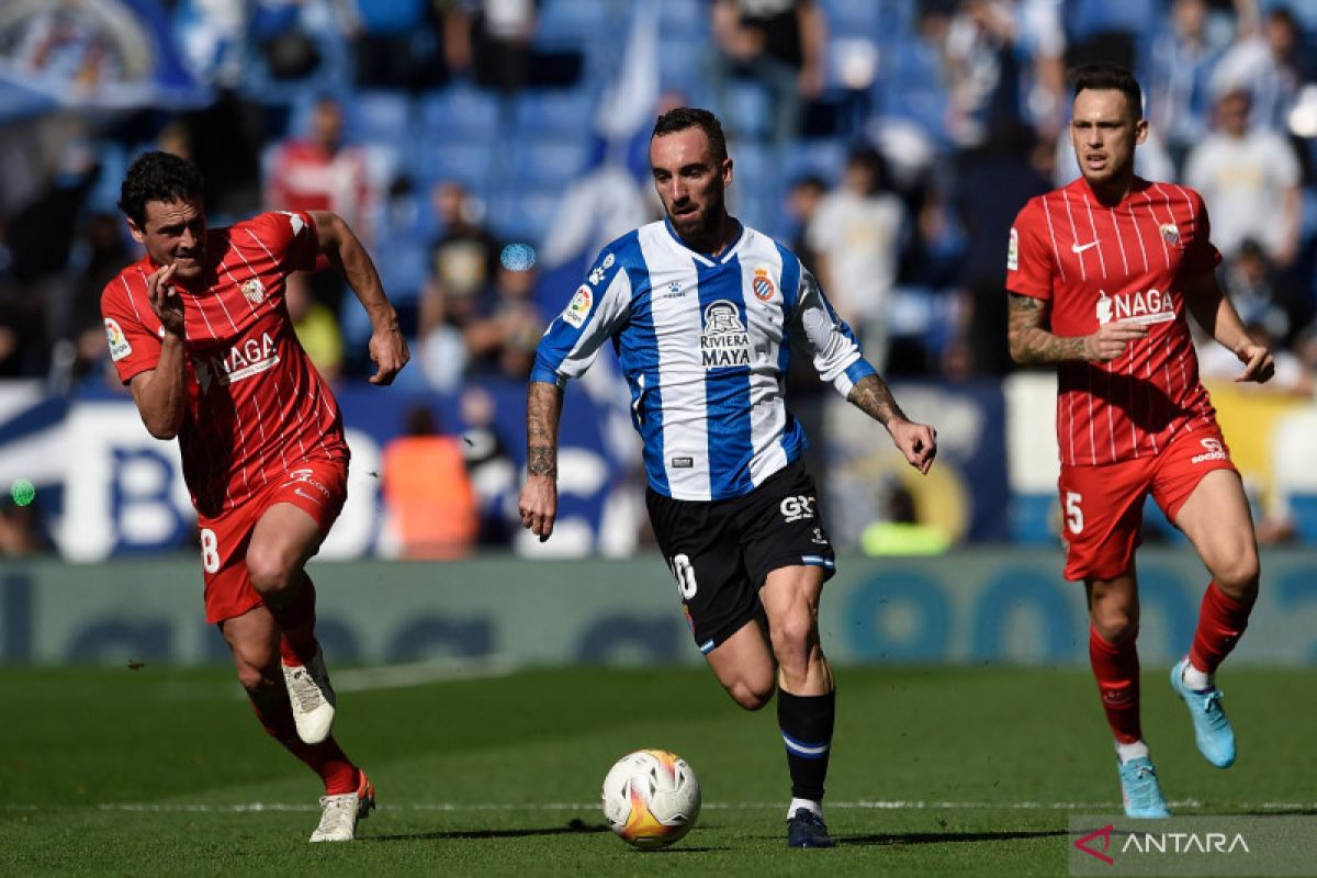 Sevilla harus puas bawa pulang satu poin usai diimbangi Espanyol