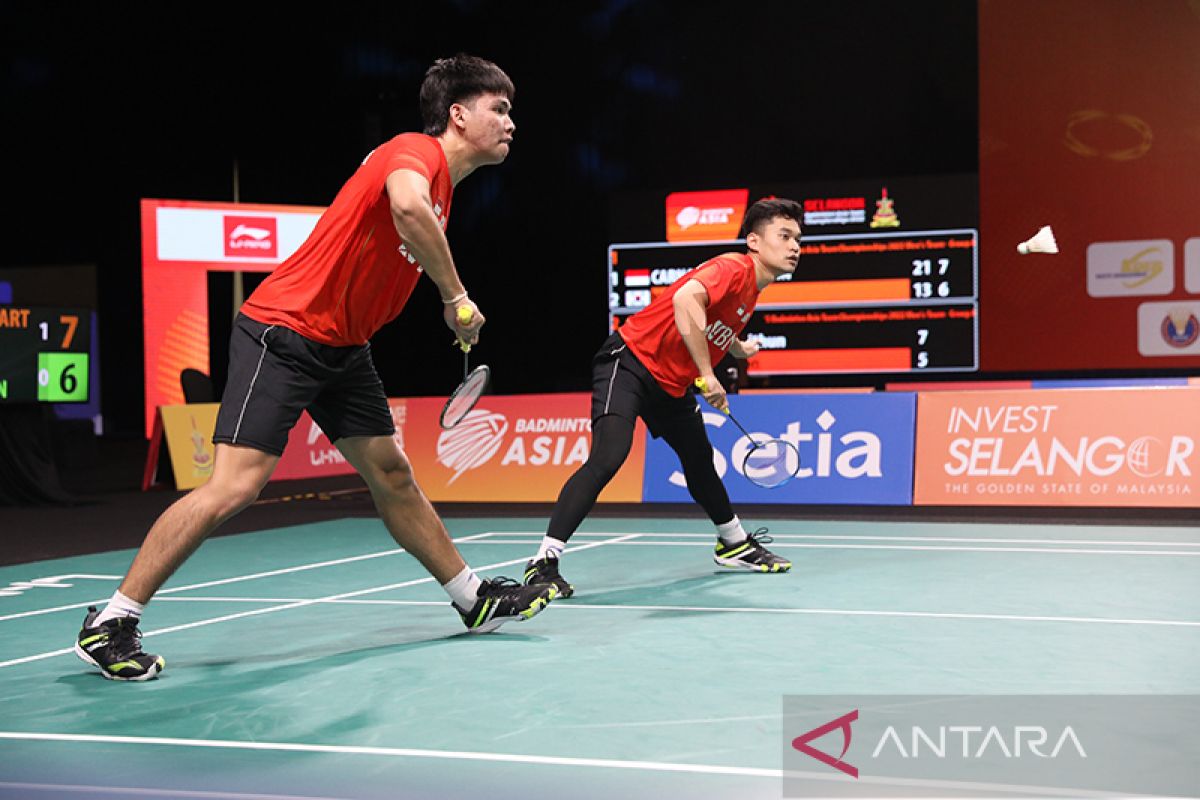 Empat ganda putra wakili Indonesia di perempat final All England