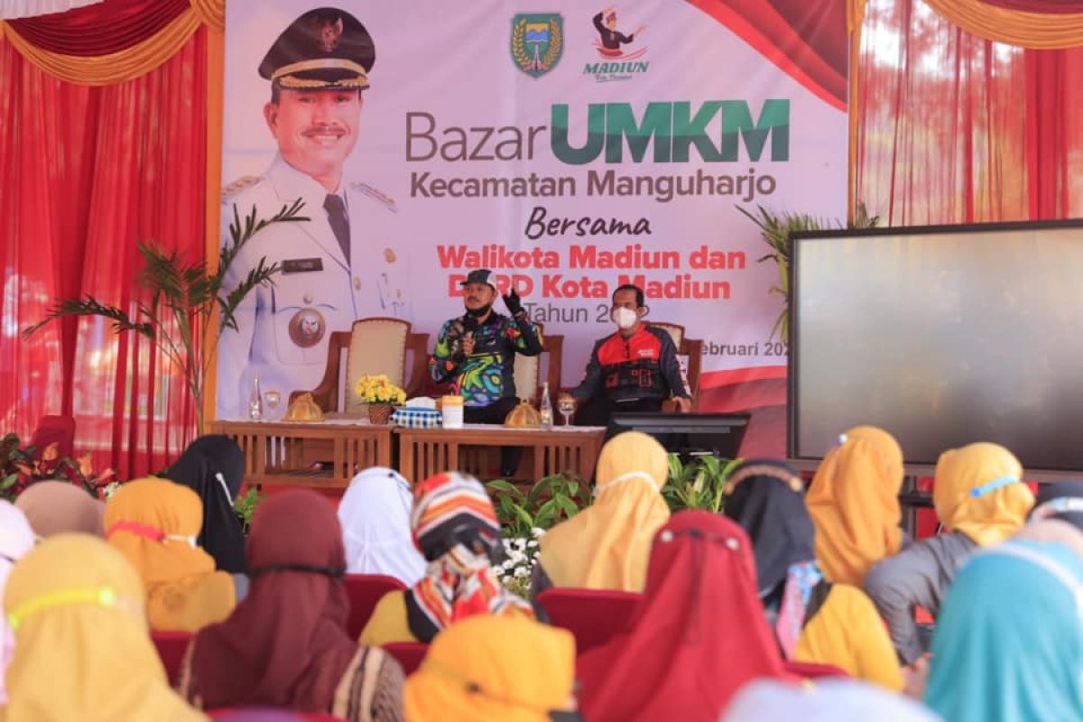 Bazar UMKM Manguharjo Kota Madiun ajang untuk kenalkan produk unggulan