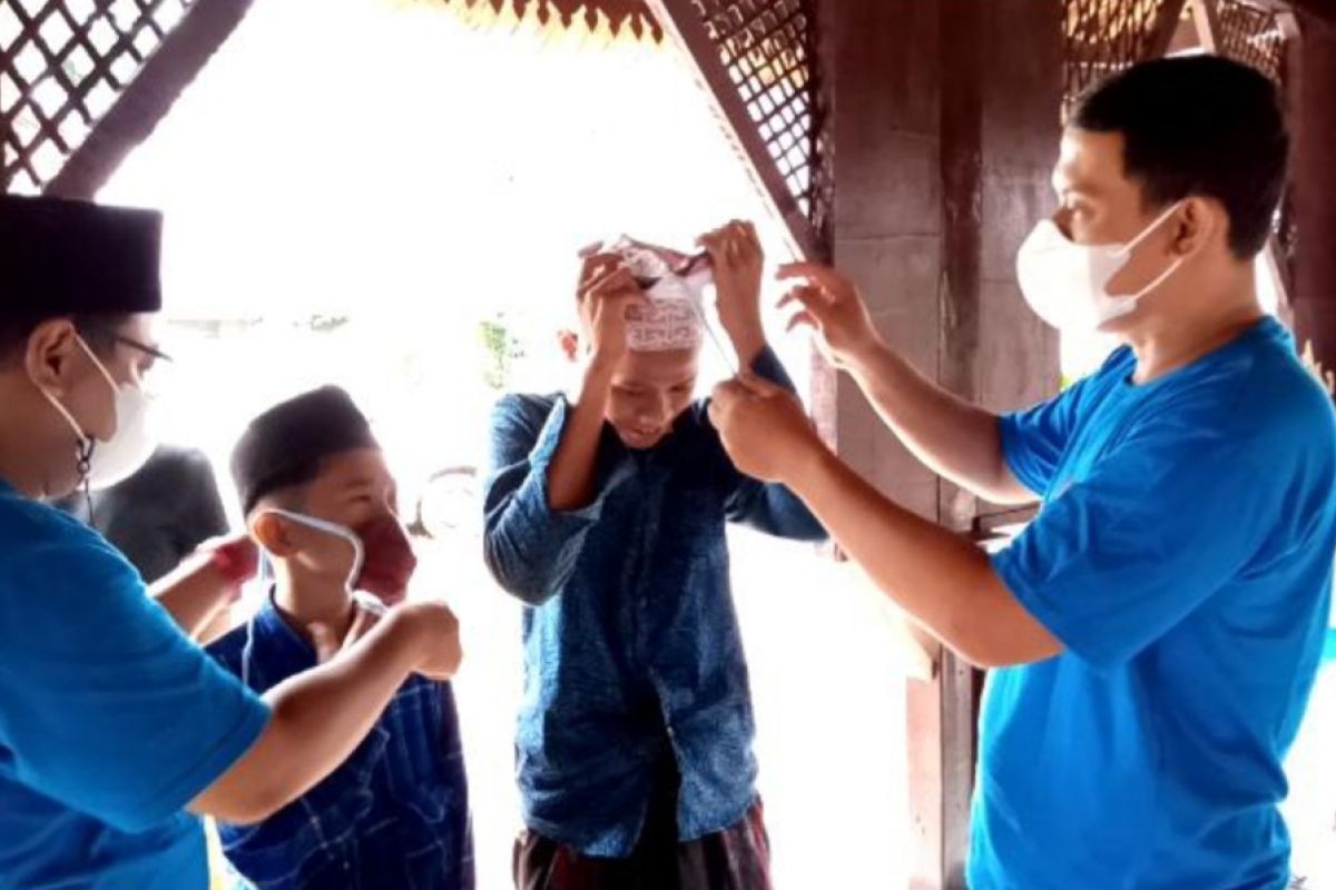 KNPI Tangerang edukasi pentingnya protokol kesehatan di pondok pesantren