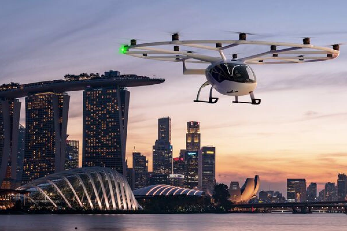 Volocopter siap sapa warga Singapura