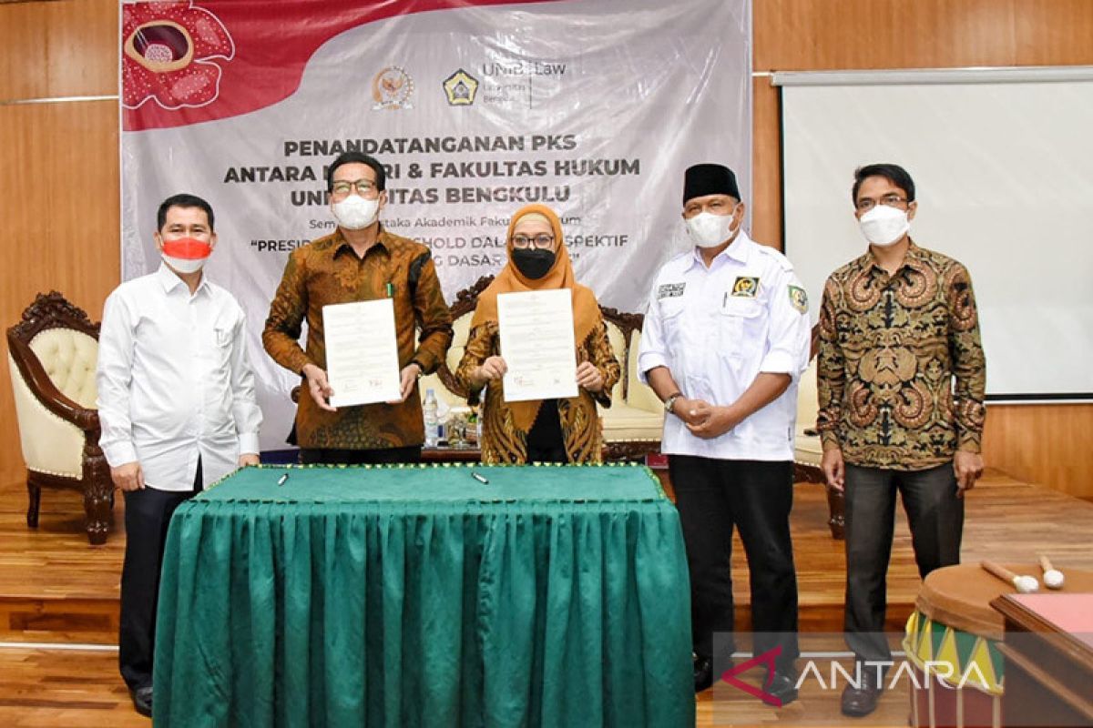 Perpustakaan MPR-FH Universitas Bengkulu bekerja sama majukan literasi