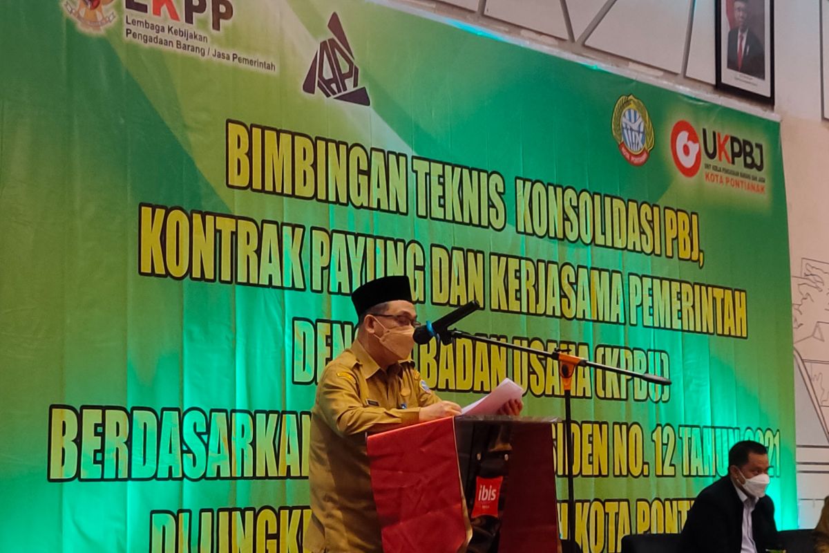 Cegah ASN korupsi, Pontianak gelar Bimtek pengadaan barang dan jasa