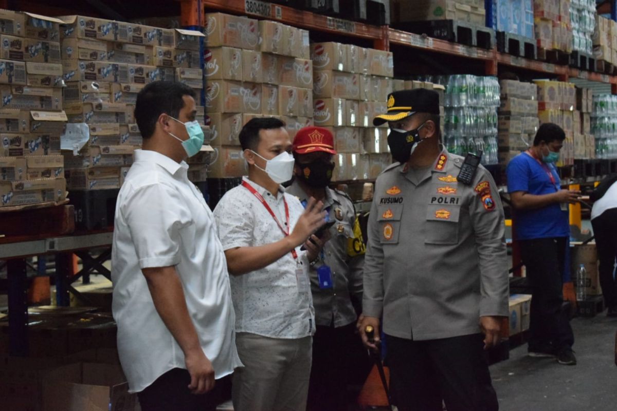 Sidak gudang minyak goreng, Kapolresta Sidoarjo klaim pasokan terbatas