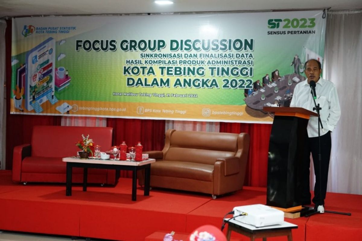 FGD sinkronisasi dan finalisasi data BPS Tebing Tinggi - ANTARA News ...