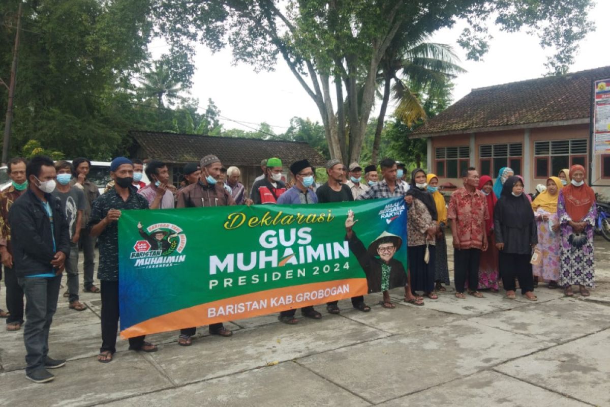 Dibantu PKB, Kelompok Tani Hutan Grobogan dukung Gus Muhaimin jadi Presiden