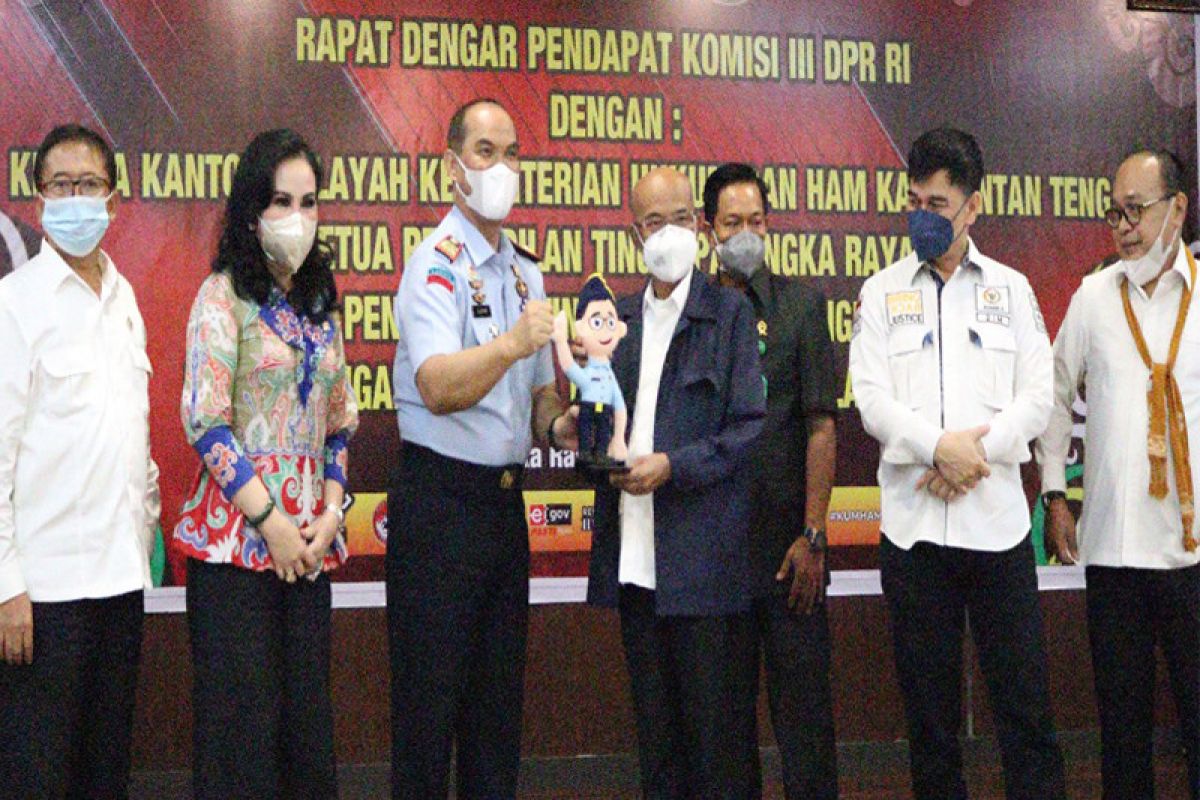 Bertemu DPR RI, Kemenkumham Kalteng ungkap ada lapas tak bertembok