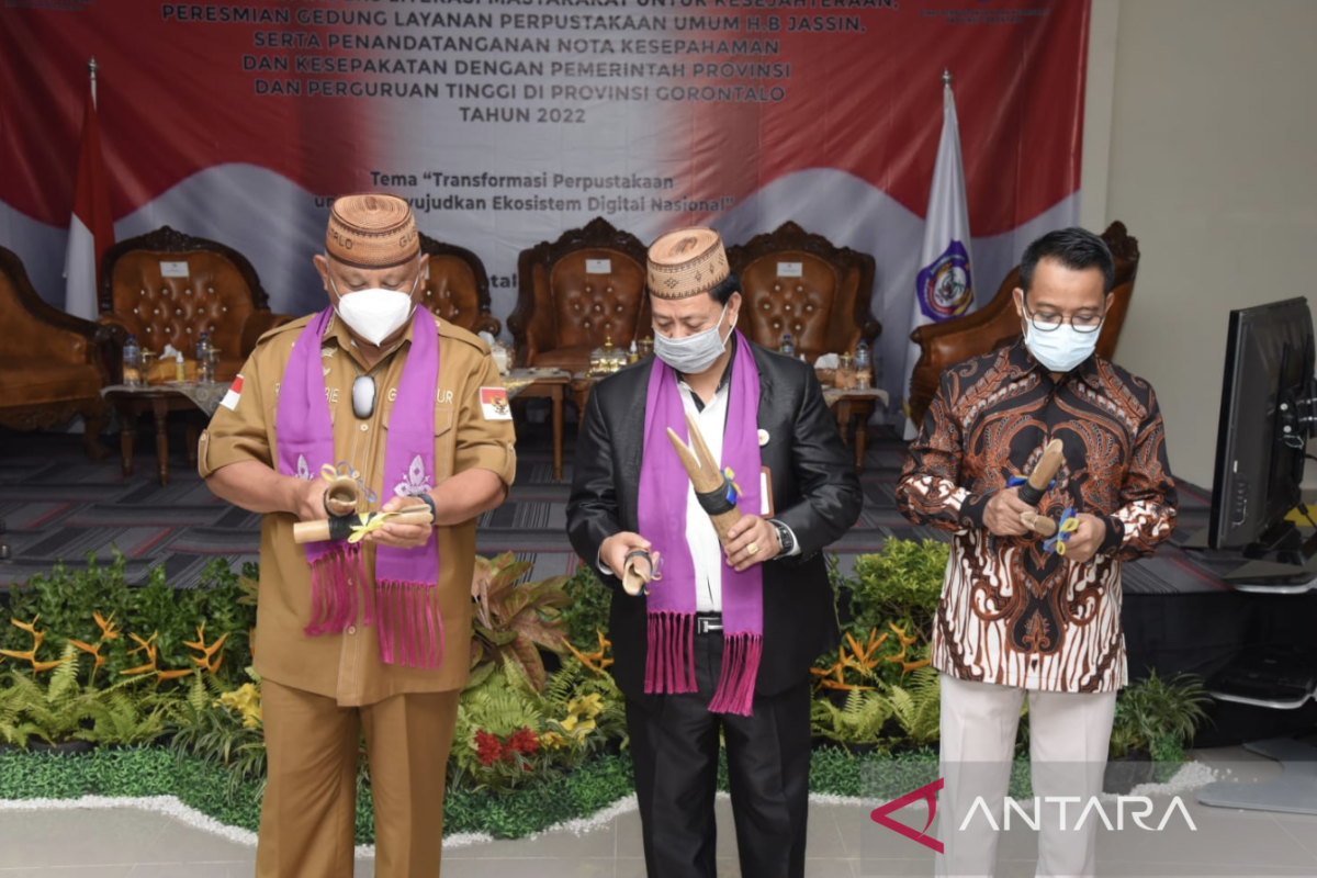 Kepala Perpusnas resmikan gedung HB Jassin di Gorontalo