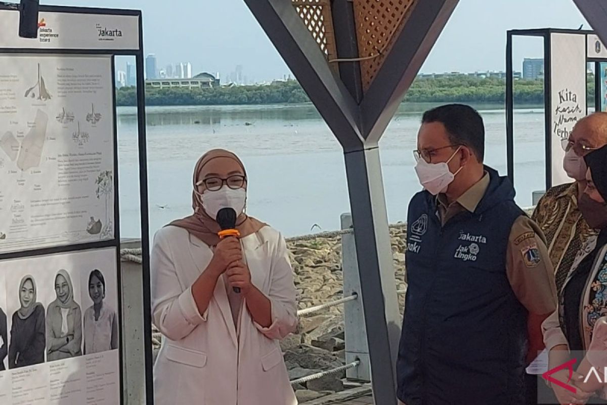 Anies resmikan 11 nama objek di Pantai Kita dan Pantai Maju  Jakarta