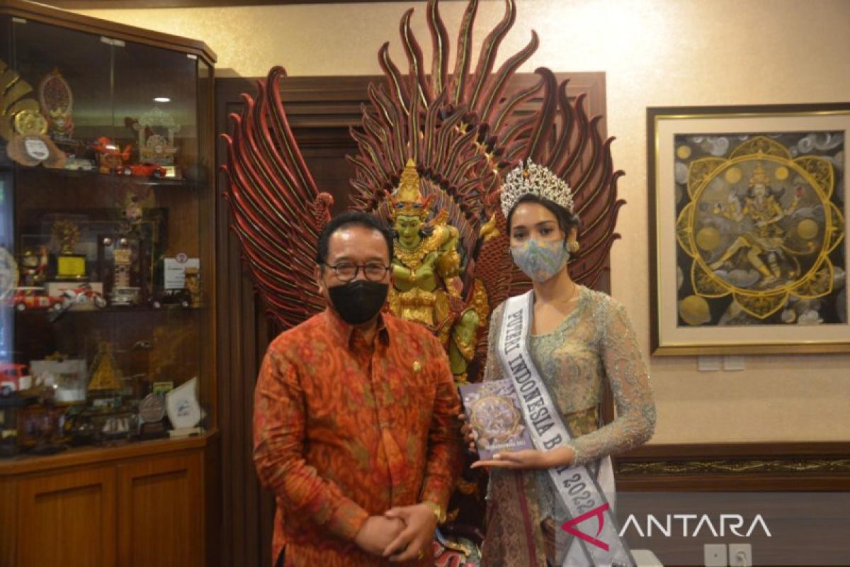 Wagub minta Putri Bali bawa vibrasi positif di ajang Putri Indonesia
