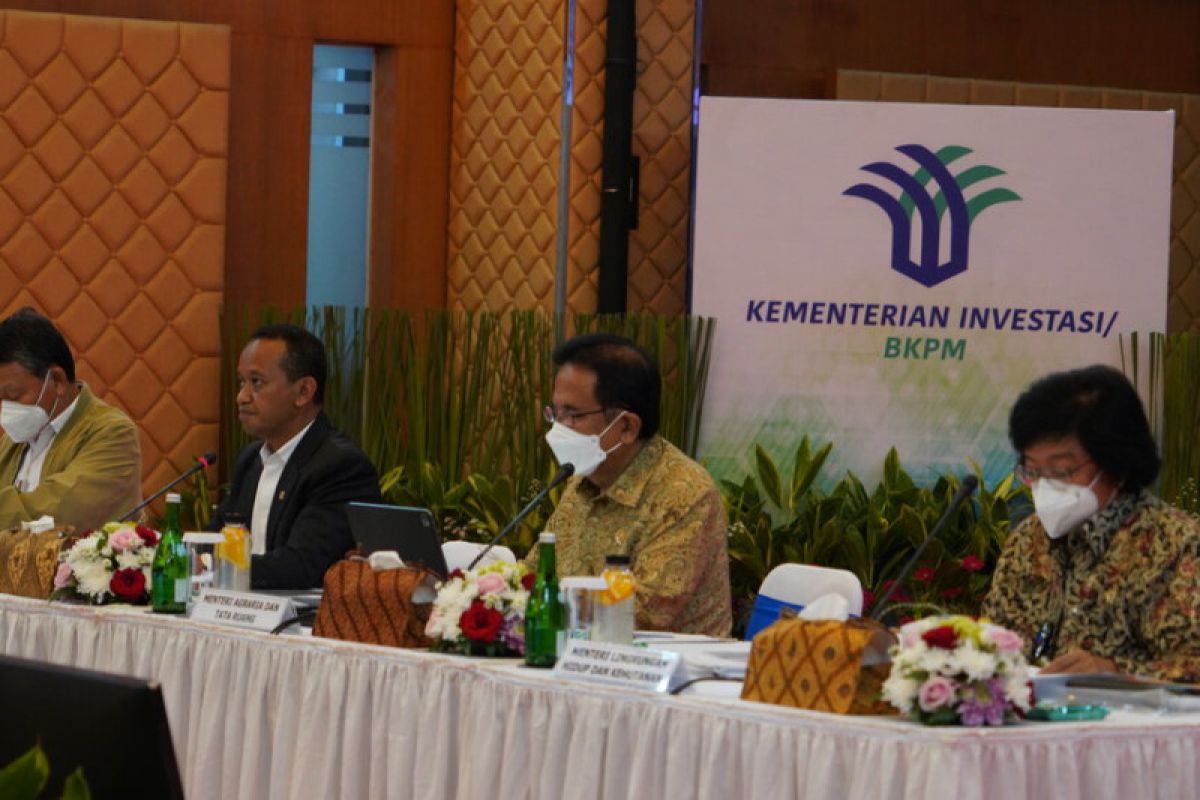 Bahlil: Pencabutan izin tidak produktif ditargetkan rampung Maret 2022