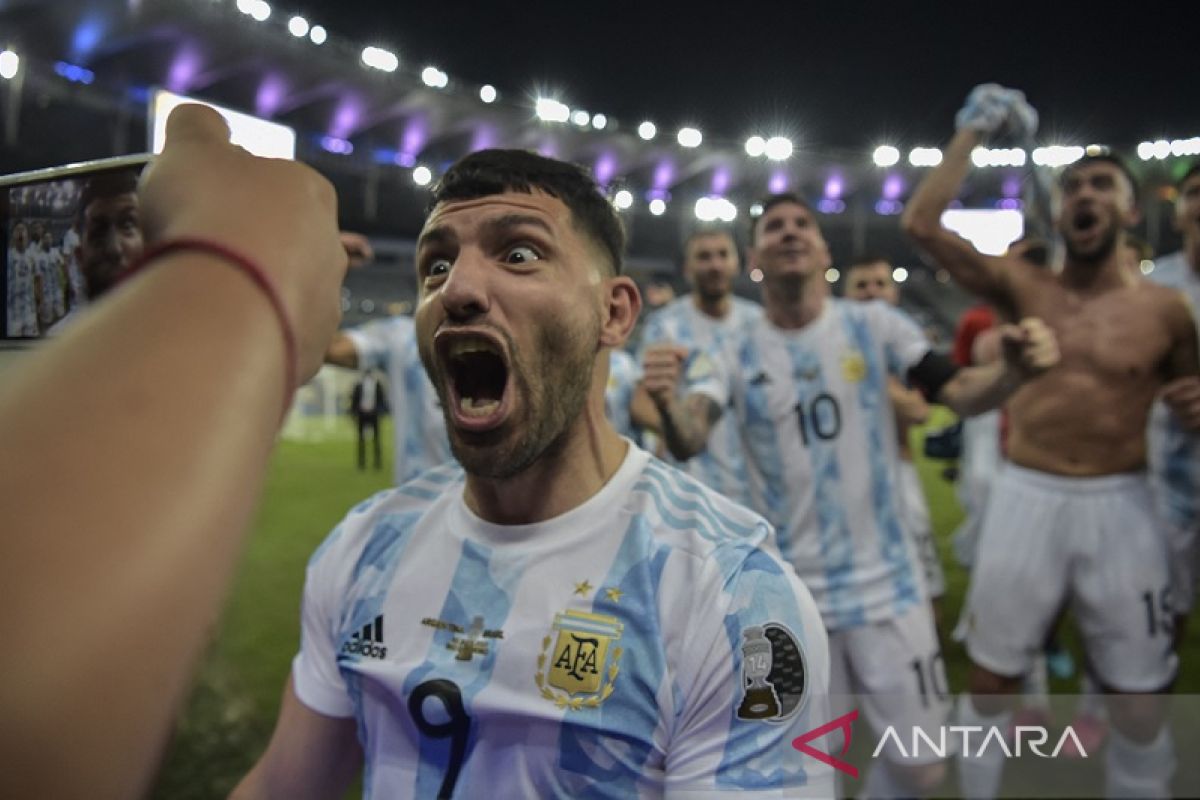Sergio Aguero jajaki peran di ruang ganti timnas Argentina
