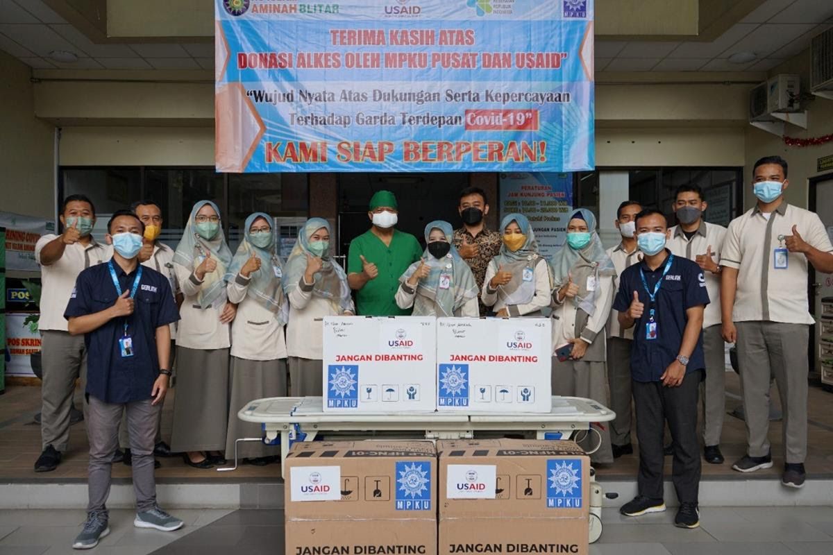 AS sumbangkan peralatan medis ke RS Muhammadiyah di Indonesia