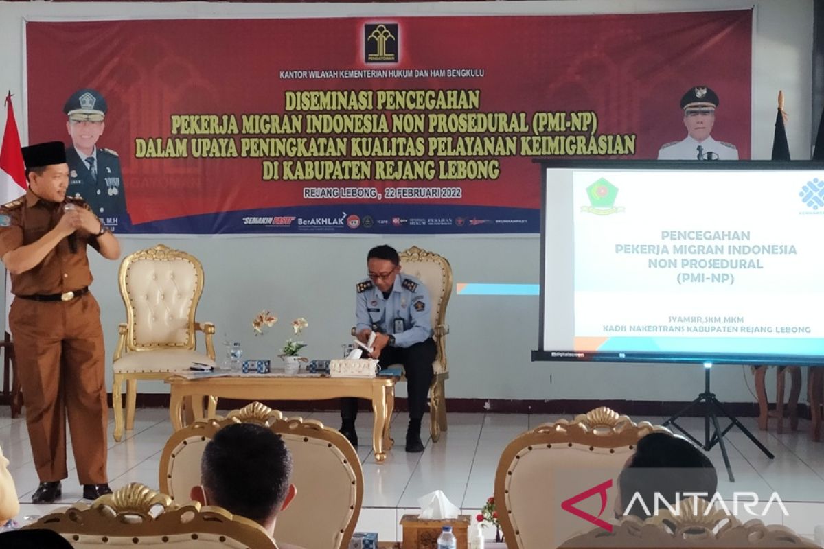 Kemenkumham Bengkulu awasi 285 orang asing